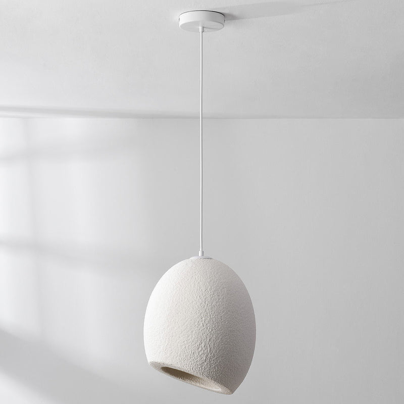 Lampa Sufitowa Wabi Sabi | Nowoczesna Lampa Wisząca z Efektem Kamienia
