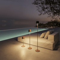 Lampa Stojąca LED Bezprzewodowa z Akumulatorem | Nowoczesna Lampa Podłogowa