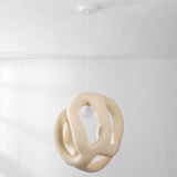 Lampa Wisząca Wabi Sabi Beżowa | Nowoczesna Lampa Sufitowa