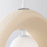 Lampa Wisząca Wabi Sabi | Nowoczesna Lampa Sufitowa Organiczna do Salonu i Jadalni