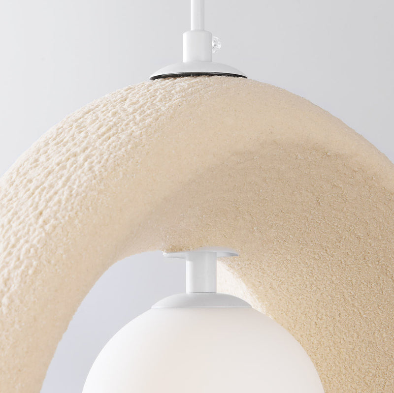 Lampa Wisząca Wabi Sabi | Nowoczesna Lampa Sufitowa Organiczna do Salonu i Jadalni